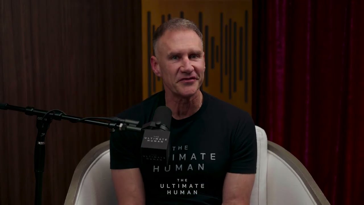 Gary Brecka in The Ultimate Human studio, in the video on why organic coffee is not the same as tested coffee